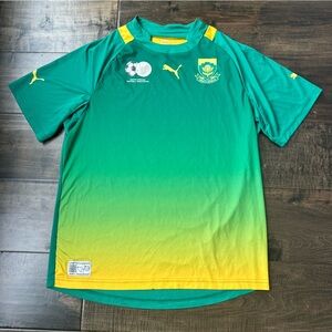 South Africa Puma Football Shirt Away 2012/2013/2014 Soccer Jersey Men Size XL